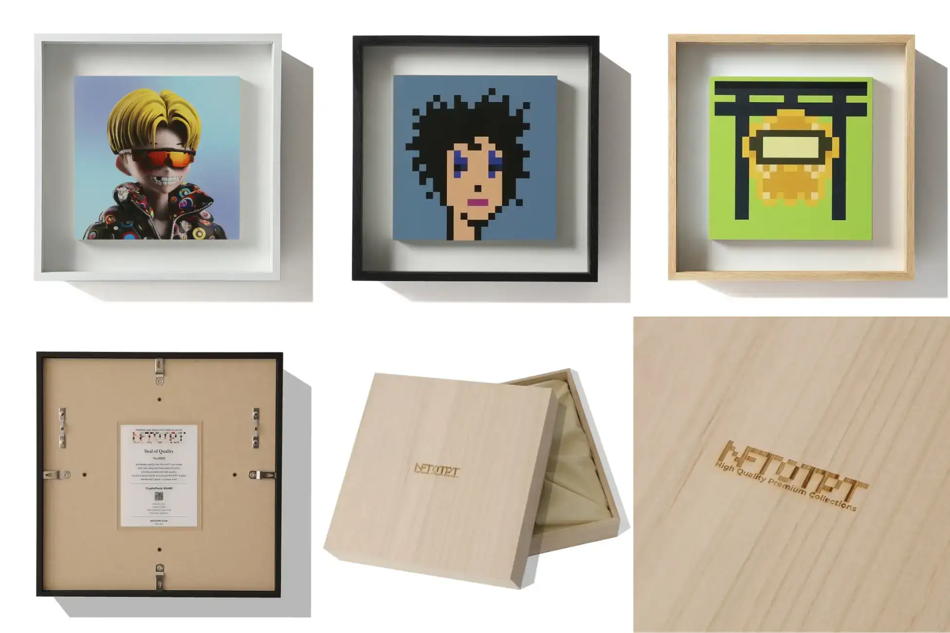 未来のアートを牽引するNFTアートを「飾って」楽しめる額装サービス、NFTOTPT（エヌエフティアウトプット）が１月１０日(火)よりβ版を開始|HAKKEN  PRESS